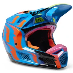Fibra Casco Fox V3 Rs Eyeris Multi
