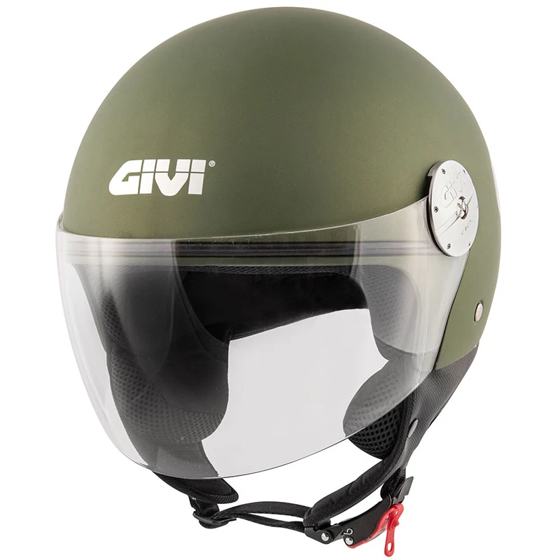 Policarbonato Casco Givi 10.7 Mini J Solid Verde Militare