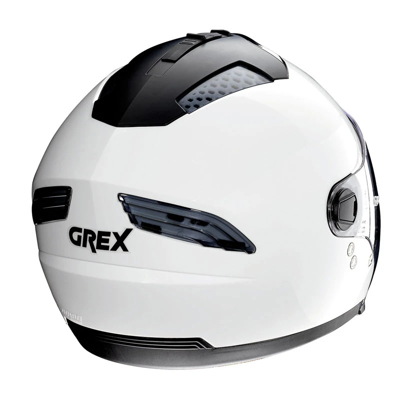 Mentoniera Removibile Grex G4.2 Pro Kinetic N-com Bianco Lucido - immagine 2