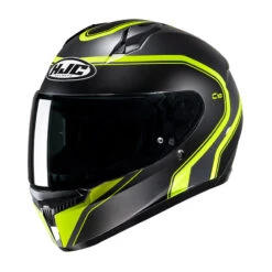 Policarbonato Casco Hjc C10 Elie Giallo Nero