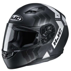 Policarbonato Casco Hjc Cs-15 Martial Nero