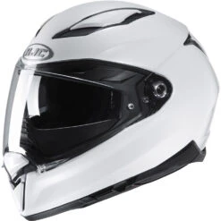 Fibra Casco Hjc F70 Métal Bianco