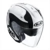 Fibra Hjc Casco Fg Jet Acadia Bianco