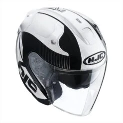 Fibra Hjc Casco Fg Jet Acadia Bianco