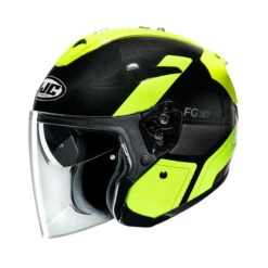 Fibra Casco Hjc Fg Jet Epen Nero Giallo