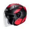 Fibra Casco Hjc Fg Jet Epen Nero Rosso