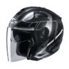 Fibra Casco Hjc Fg Jet Komina Argento