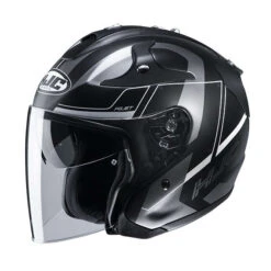 Fibra Casco Hjc Fg Jet Komina Argento