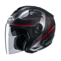 Fibra Casco Hjc Fg Jet Komina Rosso