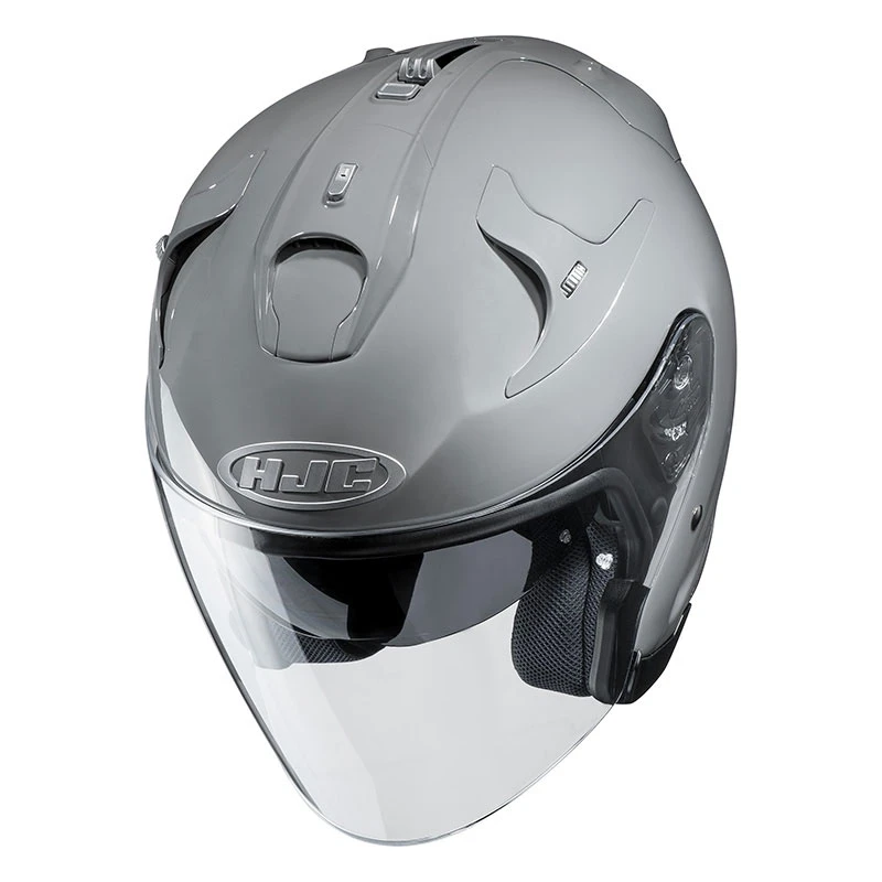 Fibra Casco Moto Hjc Fg Jet Grigio - immagine 2