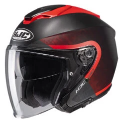 Policarbonato Casco Jet Hjc I30 Dexta Nero Rosso