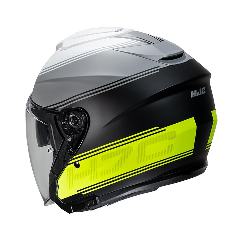 Policarbonato Casco Hjc I30 Vicom Giallo Grigio - immagine 2