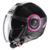 Policarbonato Casco Jet Hjc I40 Panadi Nero Rosa