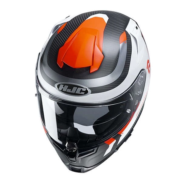 Fibra Casco Hjc Rpha 70 Carbon Reple Rosso - immagine 2