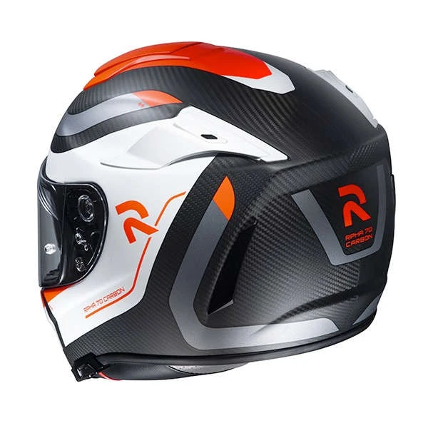 Fibra Casco Hjc Rpha 70 Carbon Reple Rosso - immagine 3