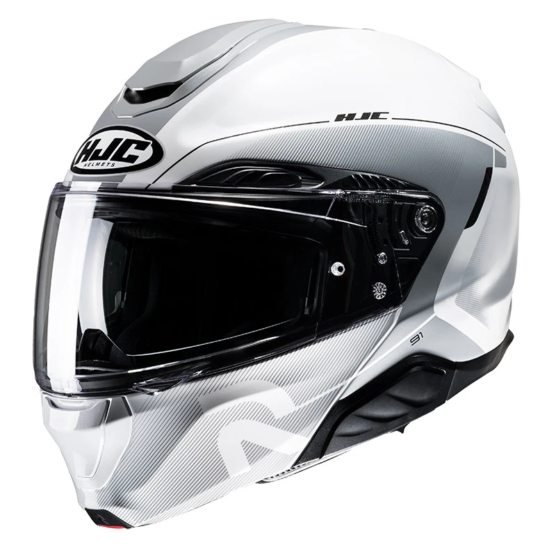 Fibra Casco Hjc Rpha 91 Combust Bianco