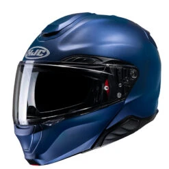 Fibra Casco Hjc Rpha 91 Blu Opaco