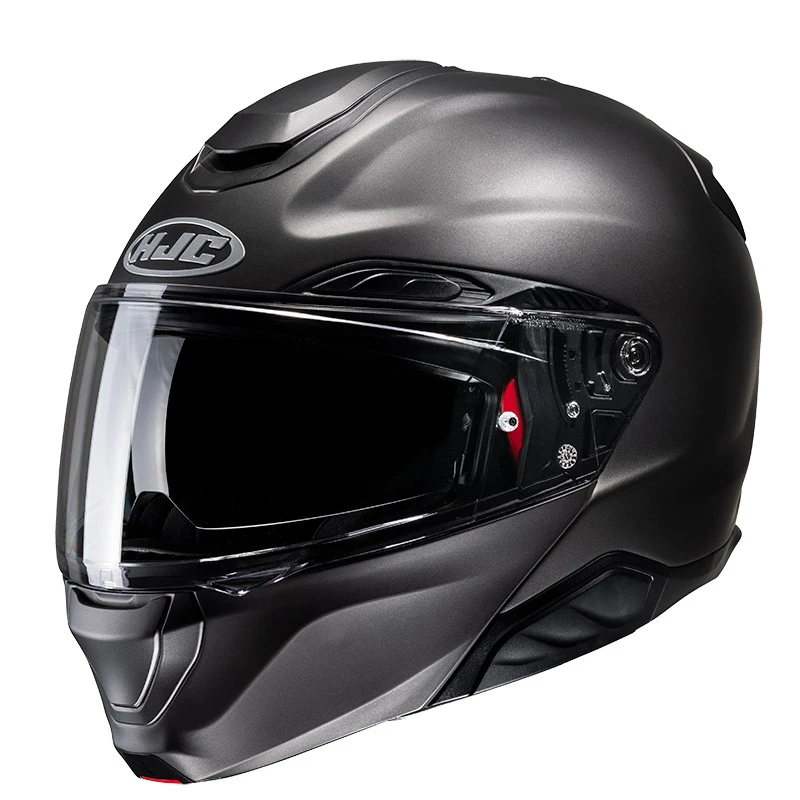 Fibra Casco Hjc Rpha 91 Titanio Opaco