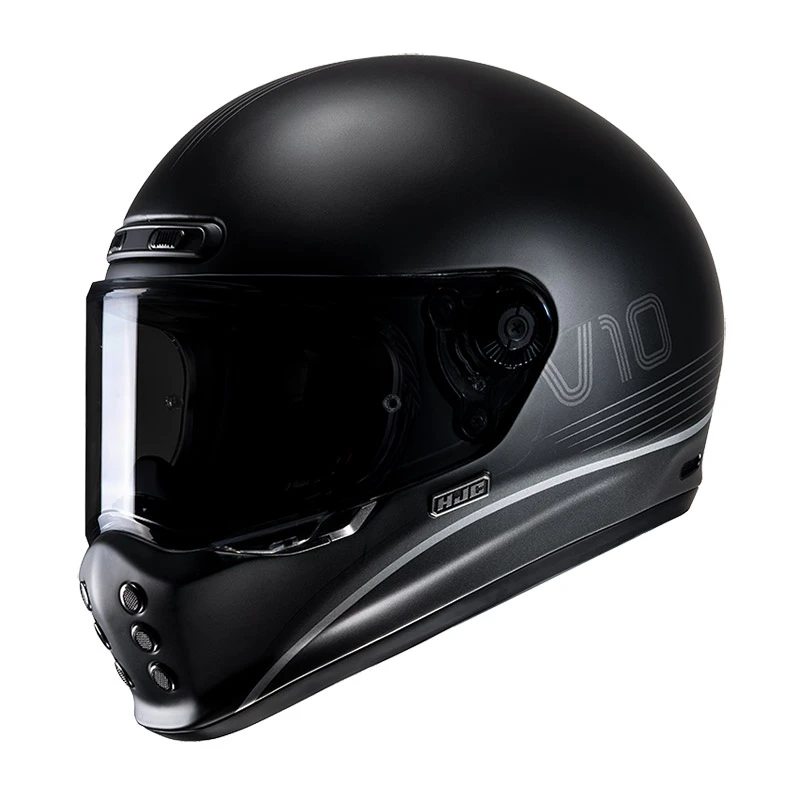 Fibra Casco Hjc V10 Tami Nero