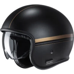 Custom Casco Hjc V30 Equinox Nero Oro