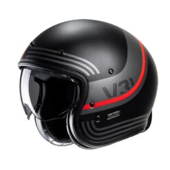 Custom Casco Hjc V31 Byron Rosso Nero