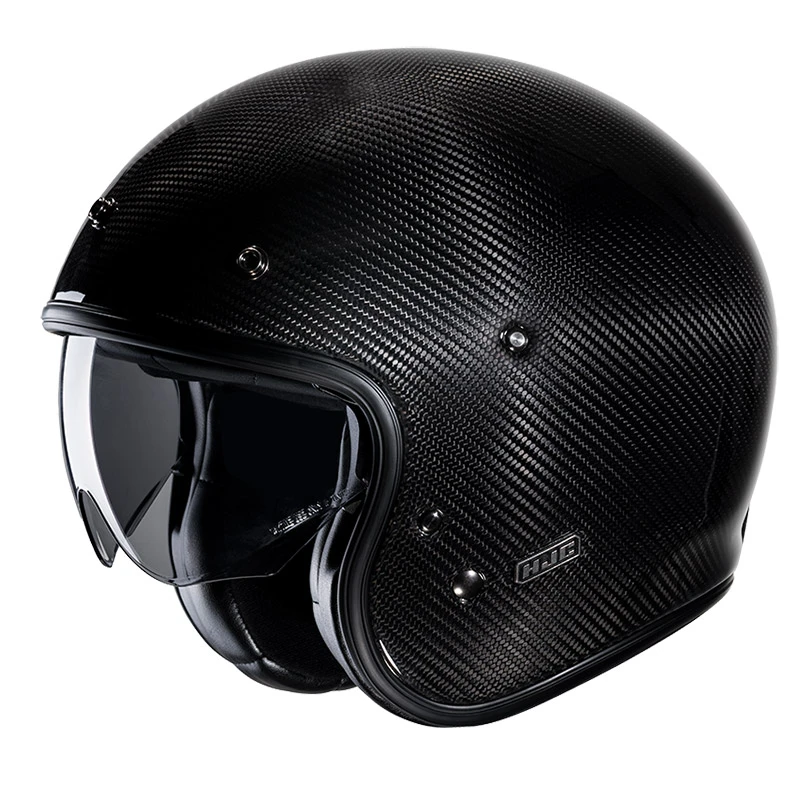 Custom Casco Hjc V31 Carbon Nero