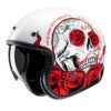 Custom Casco Hjc V31 Desto Rosso Bianco