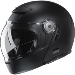 Fibra Casco Modulare Hjc V90 Nero Opaco