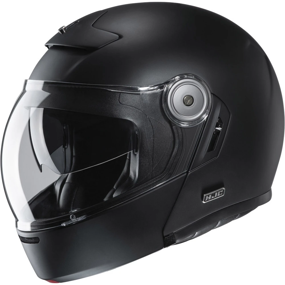 Fibra Casco Modulare Hjc V90 Nero Opaco