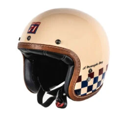 Custom Casco Helstons Course Carbon Beige