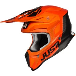 Fibra Casco Just-1 J18 Pulsar Arancio