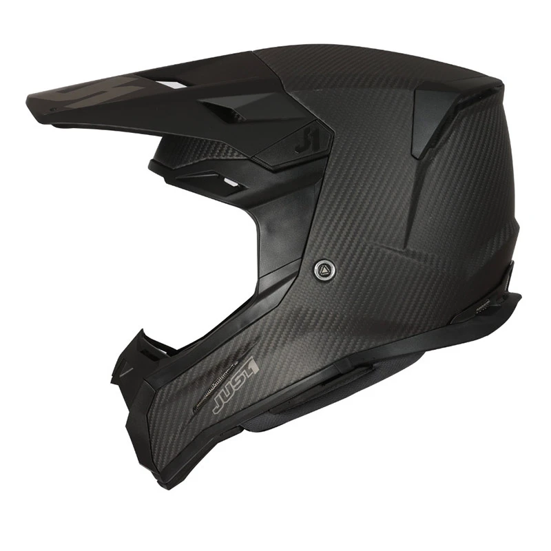 Fibra Casco Just-1 J22 3k Carbon 2206 Solid Nero Opaco - immagine 2