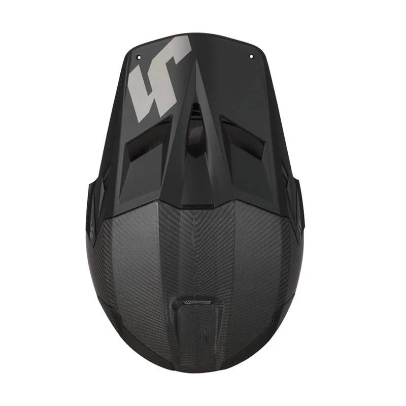 Fibra Casco Just-1 J22 3k Carbon 2206 Solid Nero Opaco - immagine 4