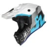 Policarbonato Casco Just-1 J38 Korner Blu Bianco