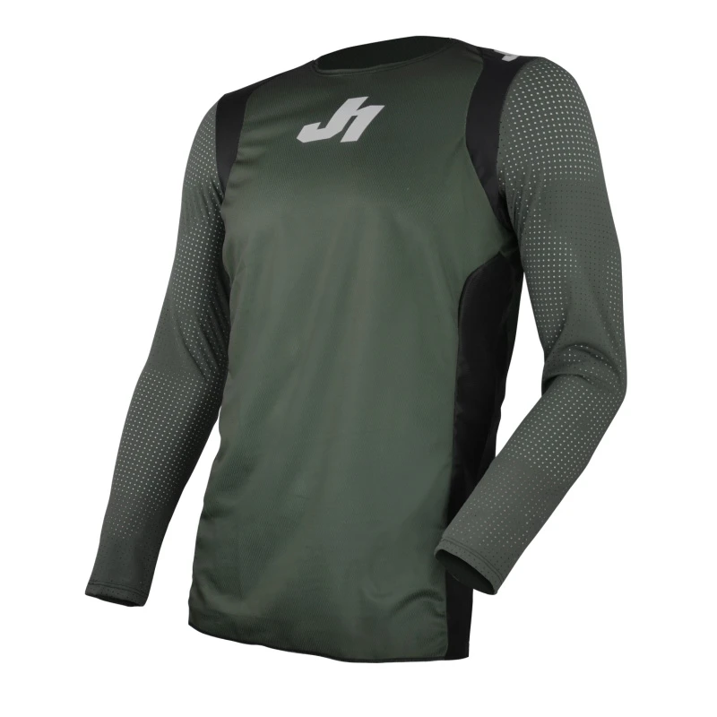 Maglie Maglia Just-1 J Flex Mtb Ls Hype Army Verde