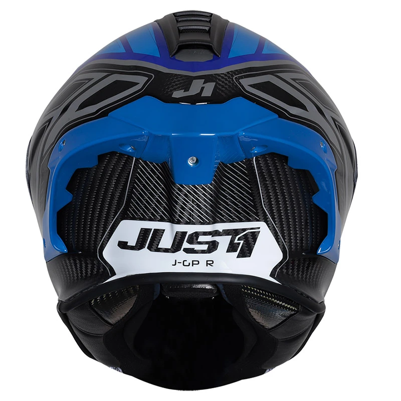 Fibra Casco Just-1 J Gpr Carbon Instinct Blu Fluo - immagine 3