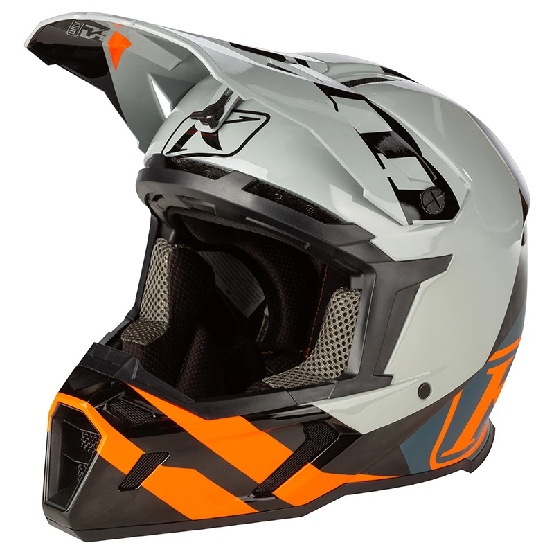 Fibra Casco Klim F5 Koroyd Ascent Striking Petrol