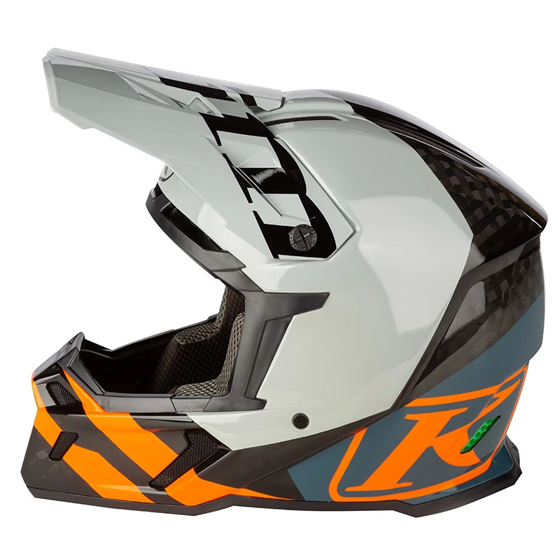 Fibra Casco Klim F5 Koroyd Ascent Striking Petrol - immagine 2