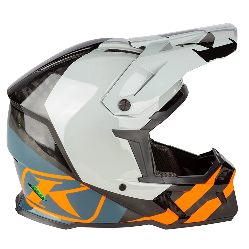 Fibra Casco Klim F5 Koroyd Ascent Striking Petrol - immagine 3
