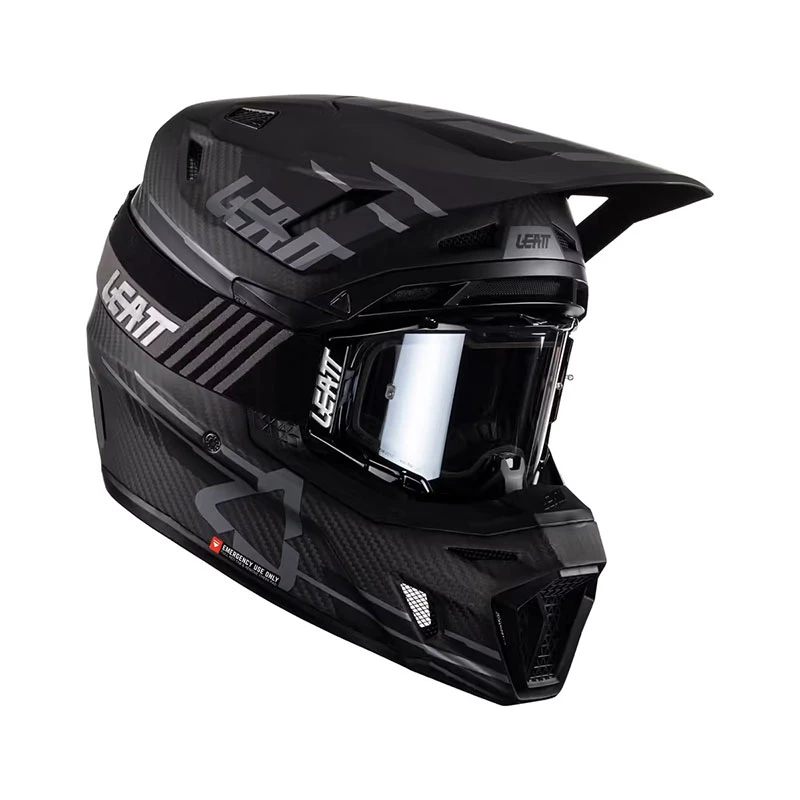 Fibra Casco Leatt 9.5 Carbon 2023 Nero