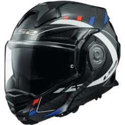 Fibra Casco Ls2 Ff901 Advant X Carbon Future Blu