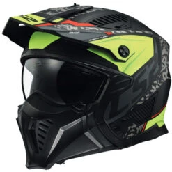 Mentoniera Removibile Casco Ls2 Ff606 Drifter Devor Nero Opaco Giallo