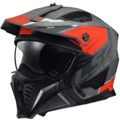 Mentoniera Removibile Casco Ls2 Ff606 Drifter Devor Titanio Rosso