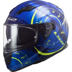 Policarbonato Casco Ls2 Ff320 Stream Evo Tacho Blu