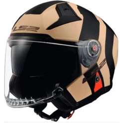 Fibra Casco Ls2 Of603 Infinity 2 Special Sabbia Opaco