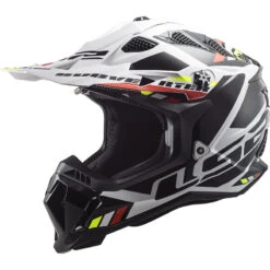 Policarbonato Casco Ls2 Mx700 Subverter Evo Stomp Bianco Nero