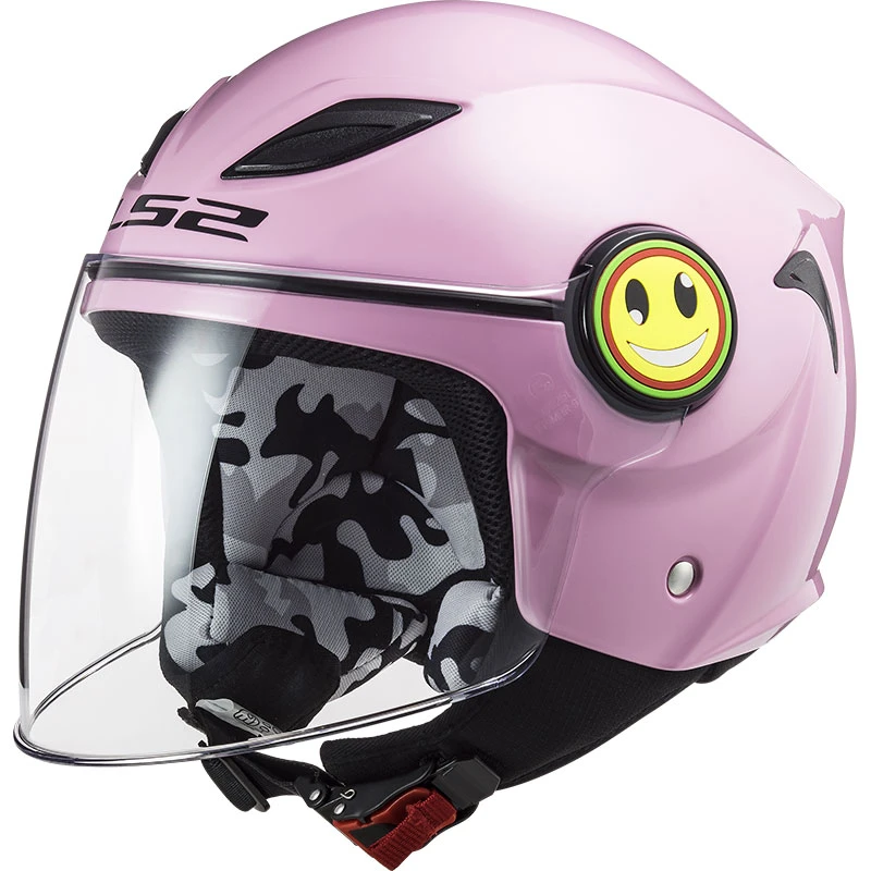 Policarbonato Casco Bimbo Ls2 Of602 Funny Solid Rosa