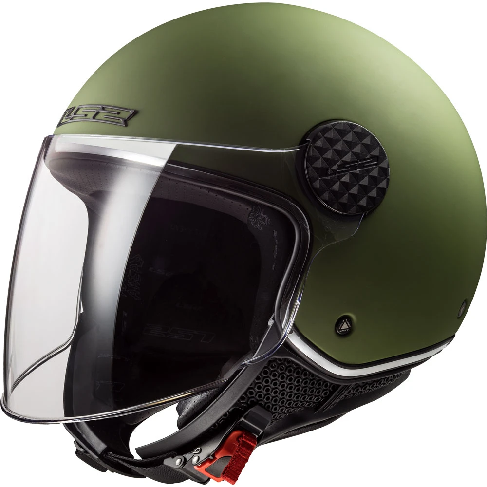 Policarbonato Ls2 Sphere Lux Of558 Solid Verde Militare Opaco