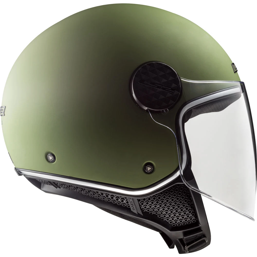 Policarbonato Ls2 Sphere Lux Of558 Solid Verde Militare Opaco - immagine 4