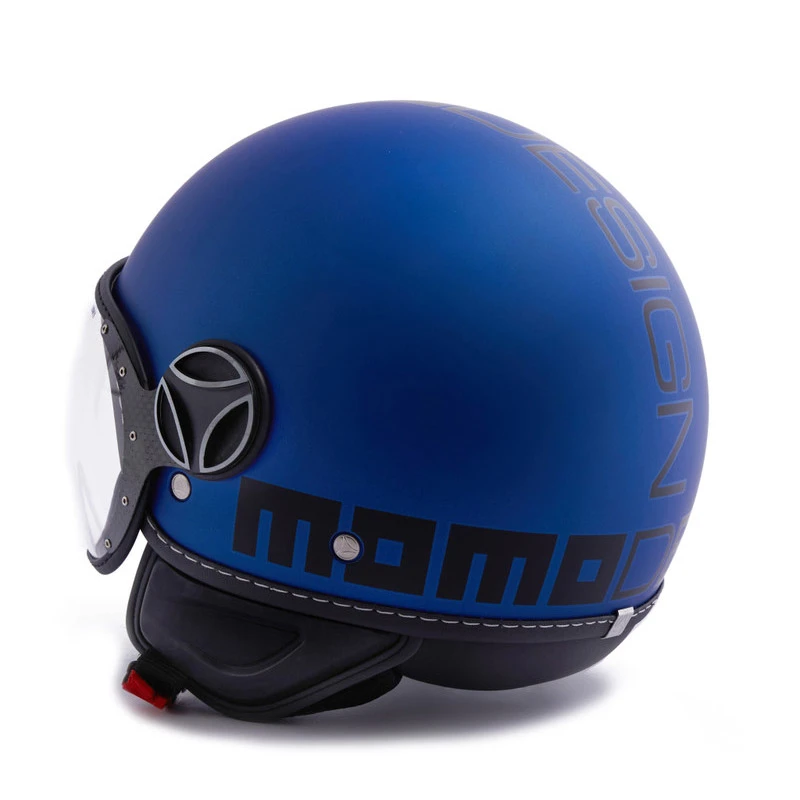 Momodesign Policarbonato Momo Design Fgtr Classic Nero Opaco Blu - immagine 3